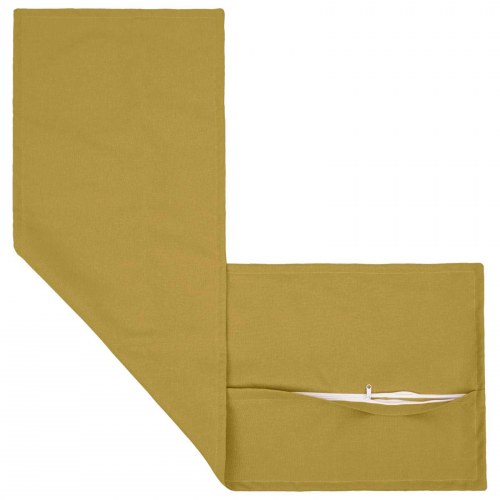 Pudebetræk HOUTEN lys grøn 40 x 145 cm - faux linned