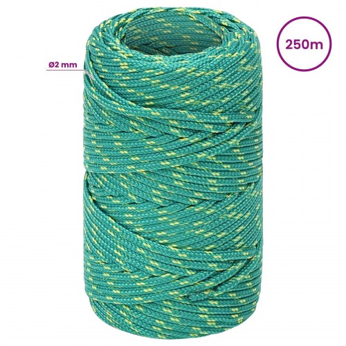 Universaltov i PP 2 mm 250 m - grøn