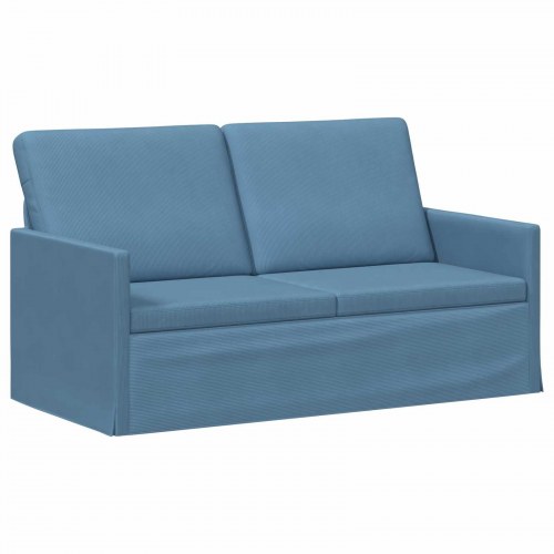 2-personers sofa blå 150 x 81 x 82 cm