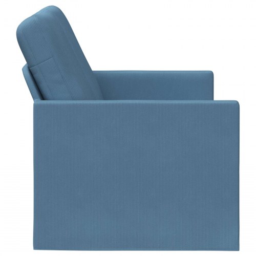2-personers sofa blå 150 x 81 x 82 cm