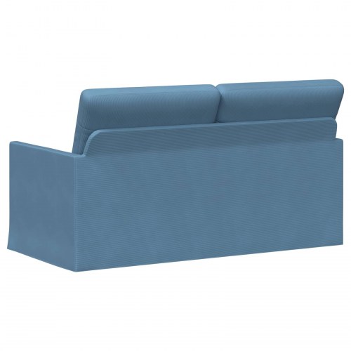 2-personers sofa blå 150 x 81 x 82 cm