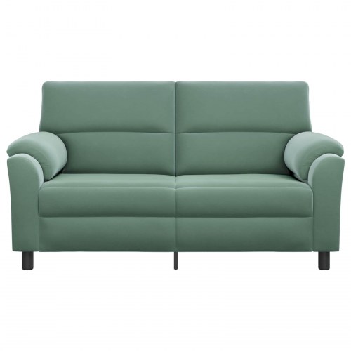 2-personers sofa i fløjl - havgrøn 174 x 85 x 93 cm