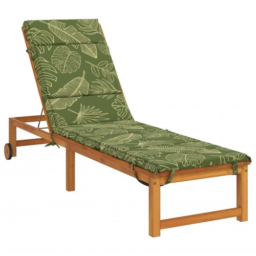 Solsengspude GEMERT med bladdesign - 200 x 55 x 3 cm