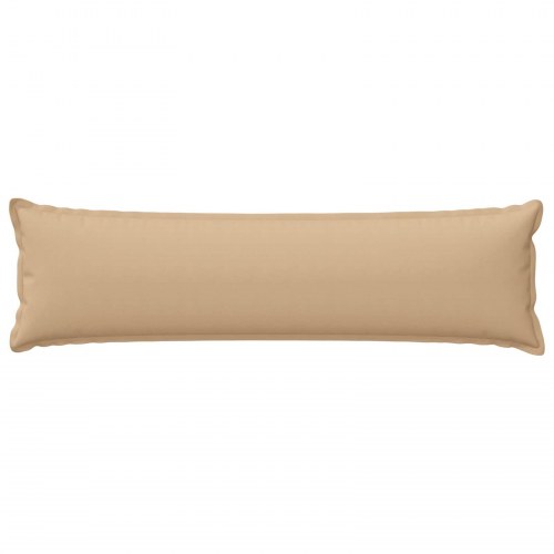 Pudebetræk 2 stk. HOUTEN cremefarvet 40 x 145 cm - faux linned