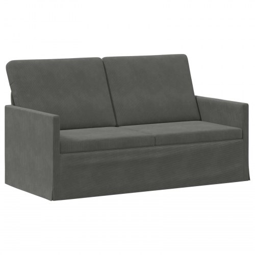 2-personers sofa - mørkegrå 150 x 81 x 82 cm