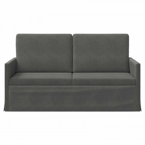 2-personers sofa - mørkegrå 150 x 81 x 82 cm