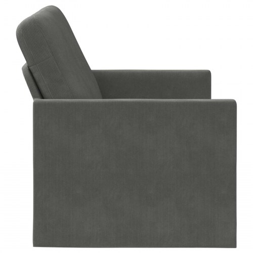 2-personers sofa - mørkegrå 150 x 81 x 82 cm