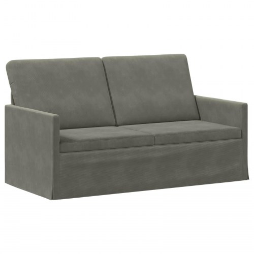 2-personers sofa lysegrå 150 x 81 x 82 cm