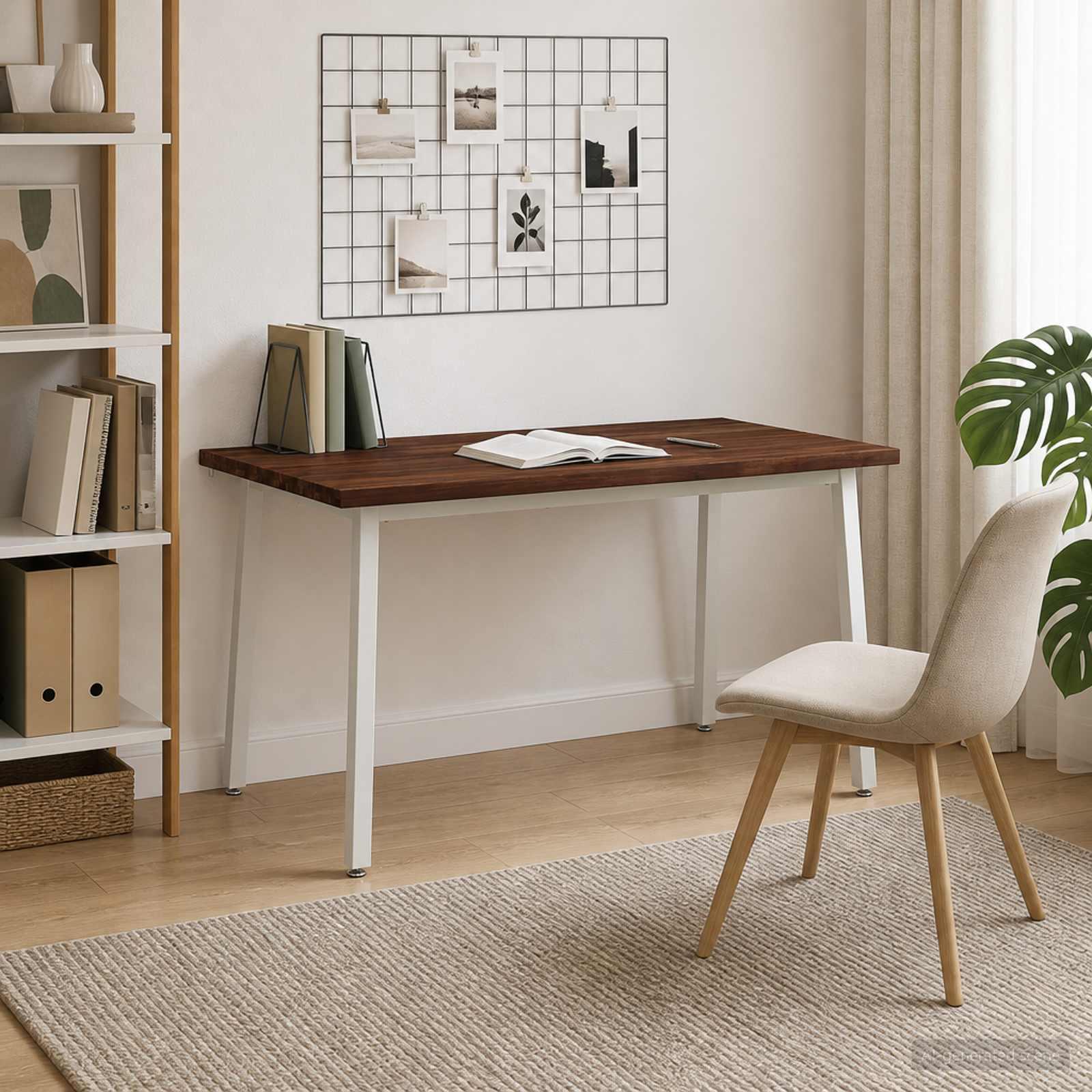 vidaXL Firkantet Spisebord 140 x 80 x 75 cm Massivt Akacietræ