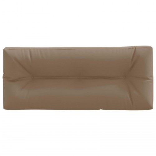 Pallerygpude VIANEN - gråbrun 120 x 50 x 12 cm
