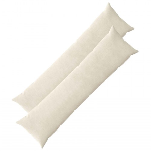Pyntepuder HEERLEN 2 stk. - cremefarvet 40 x 145 cm