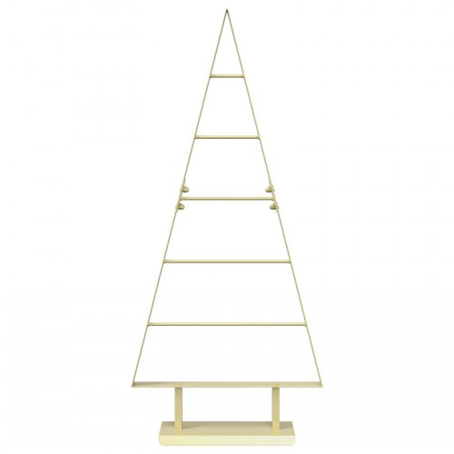 Metal juletræ KUOPIO 90 cm - guld