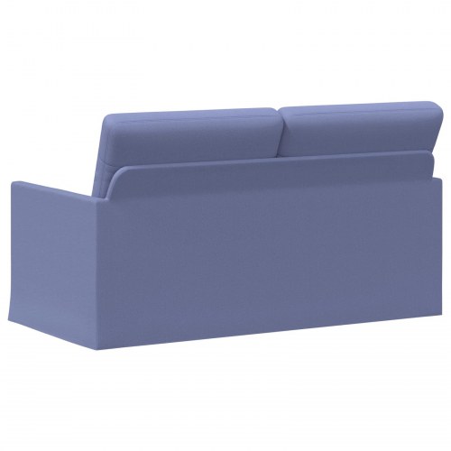 2-personers sofa - jeansblå 150 x 81 x 82 cm