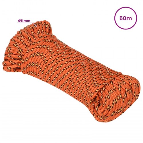 Universaltov 5 mm 50 m - orange PP