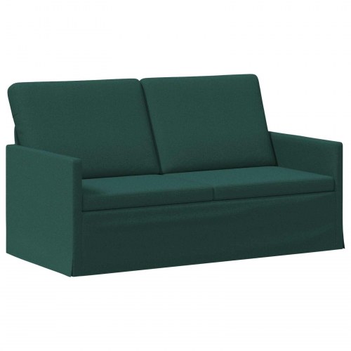 2-personers sofa mørkegrøn 150 x 81 x 82 cm