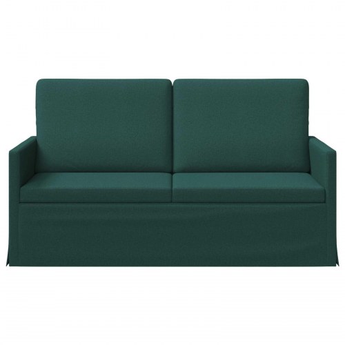 2-personers sofa mørkegrøn 150 x 81 x 82 cm