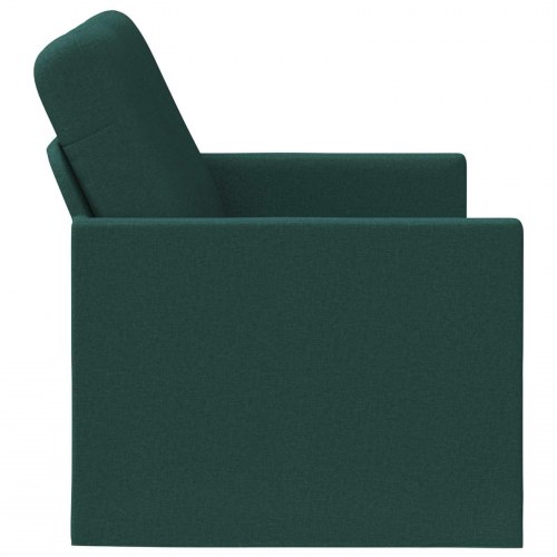 2-personers sofa mørkegrøn 150 x 81 x 82 cm