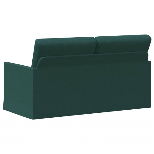 2-personers sofa mørkegrøn 150 x 81 x 82 cm
