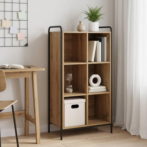 Bogskab i konstrueret træ 57 x 33 x 111 cm - Artisan-eg