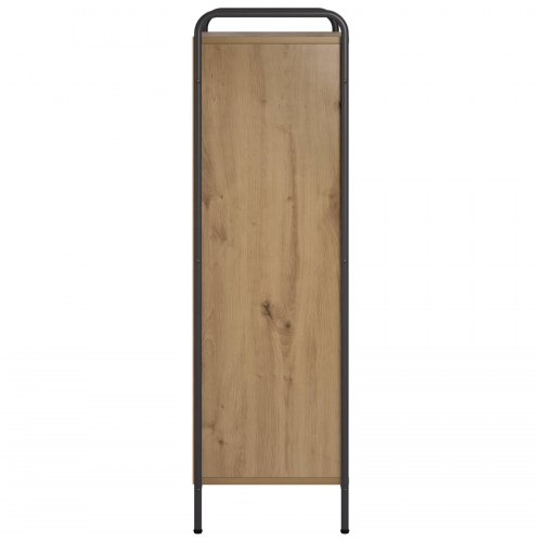 Bogskab i konstrueret træ 57 x 33 x 111 cm - Artisan-eg