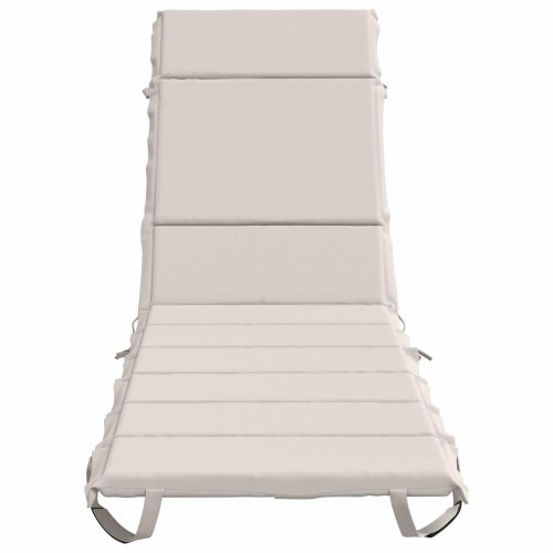 Solsengspude GEMERT - hvid 200 x 60 x 3 cm