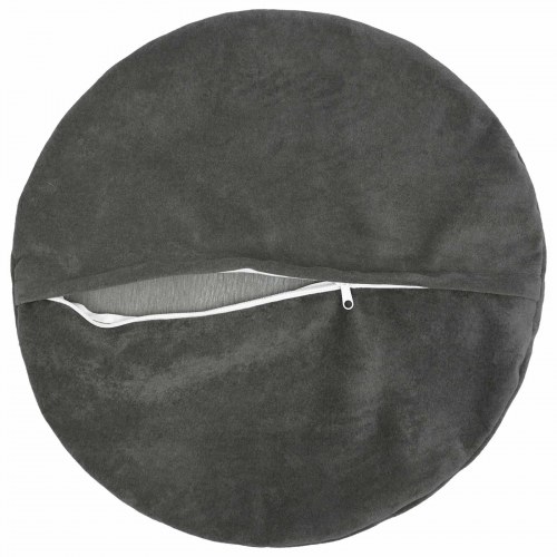 Runde pyntepuder 2 stk. HEERLEN - antracit, Ø 60 cm
