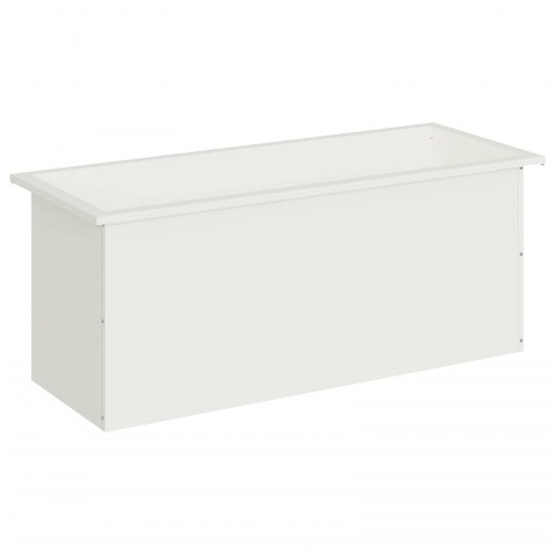 Plantekasse med LED - hvid 40 x 100 x 40 cm