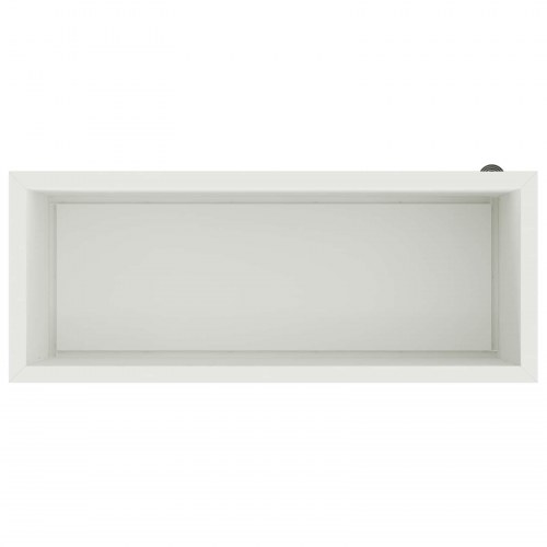 Plantekasse med LED - hvid 40 x 100 x 40 cm