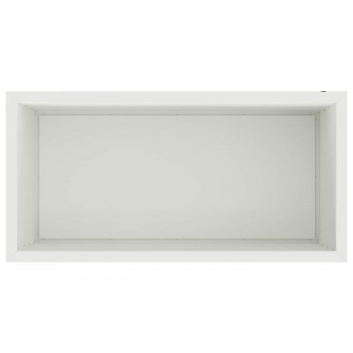 Plantekasse med LED 2 stk. - hvid 50 x 100 x 48 cm