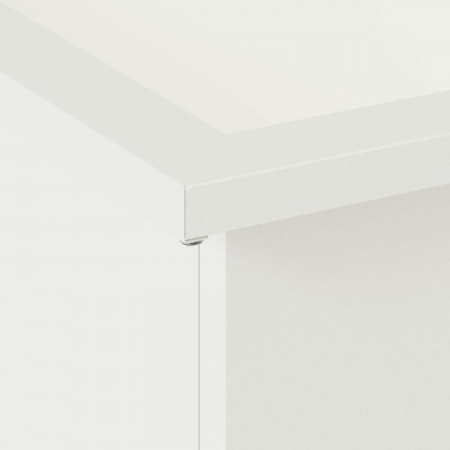 Plantekasse med LED 2 stk. - hvid 50 x 100 x 48 cm