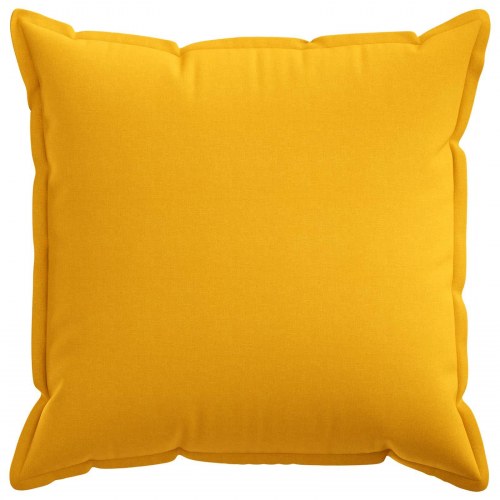 Pudebetræk HOUTEN 6 stk. 70 x 70 cm - lys gul