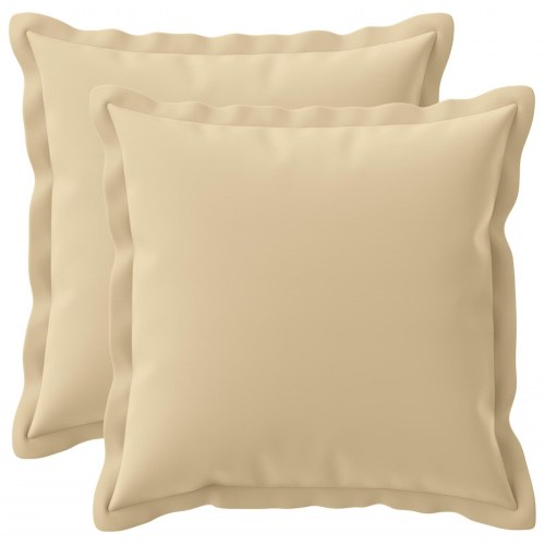 Udendørspuder HOUTEN 2 stk. - beige 40 x 40 cm