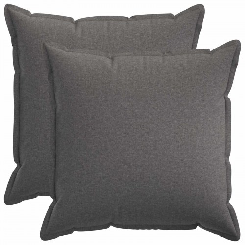 Pudebetræk HOUTEN 2 stk. - lysegrå 70 x 70 cm