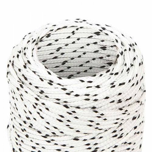Universaltov 2 mm 50 m - hvid polyester