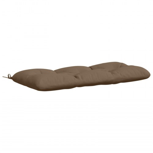 Bænkpude VIANEN gråbrun 120 x 50 x 12 cm