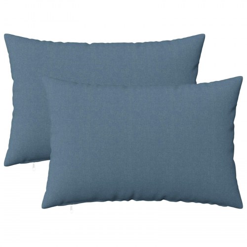 Pudebetræk HEERLEN jeans blå 50 x 80 cm - 2 stk.