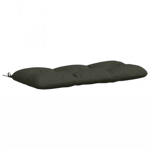 Bænkpude VIANEN - antracit 110 x 50 x 12 cm