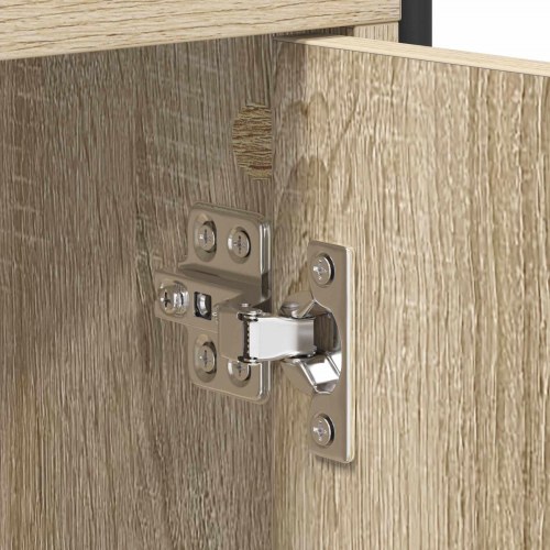 Skoskab 100 x 39,5 x 55,5 cm - Sonoma-eg