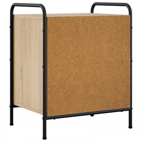 Sengeborde 2 stk. i Sonoma-eg - 48 x 36,5 x 60 cm