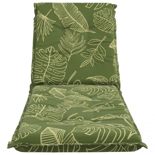 Solsengspude GEMERT med bladdesign - 190 x 60 x 9 cm