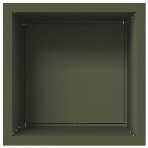 Plantekasse med LED - olivengrøn 50 x 50 x 48 cm