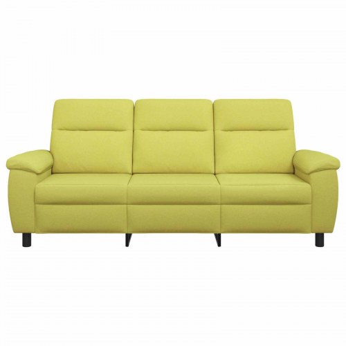 3-personers sofa lys grøn 214 x 90 x 95 cm