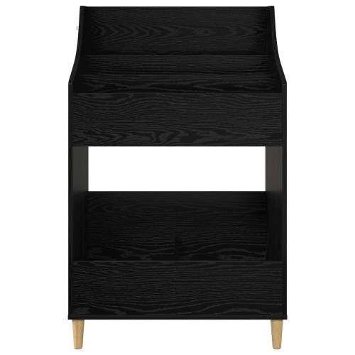Mediehylde i sort eg - 70,5 x 46 x 112 cm