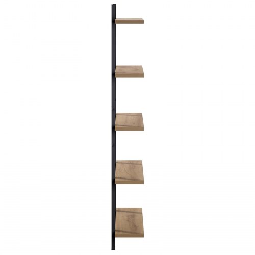 Væghylde i konstrueret træ - Artisan-eg, 60,5 x 13,5 x 102,5 cm
