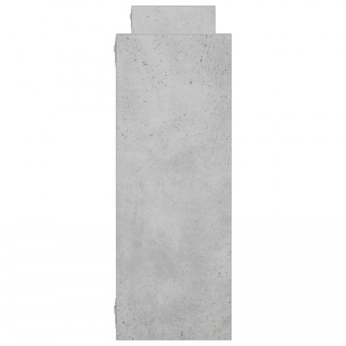 Væghylde i betongrå 78,5 x 17 x 45 cm