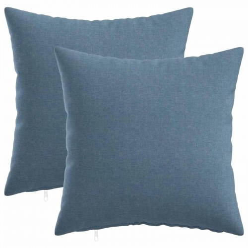 Pudebetræk HEERLEN 2 stk. - jeans blå 40 x 40 cm