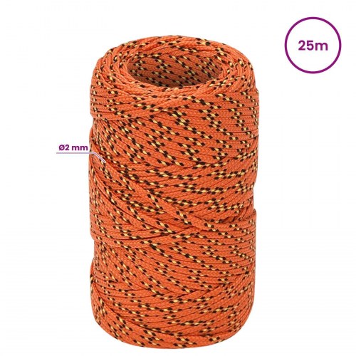 Universaltov 2 mm 25 m - orange PP