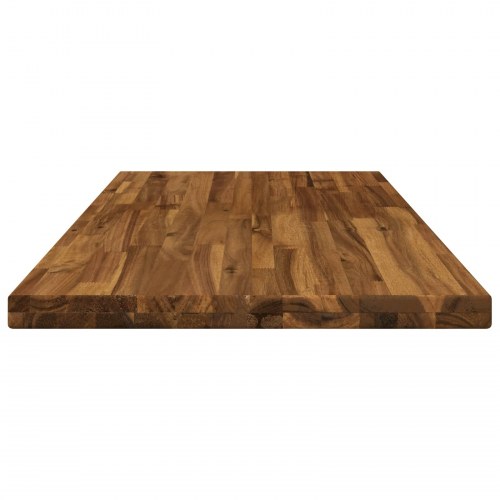 Bordplade i massivt akacietræ 100 x 40 cm - natur