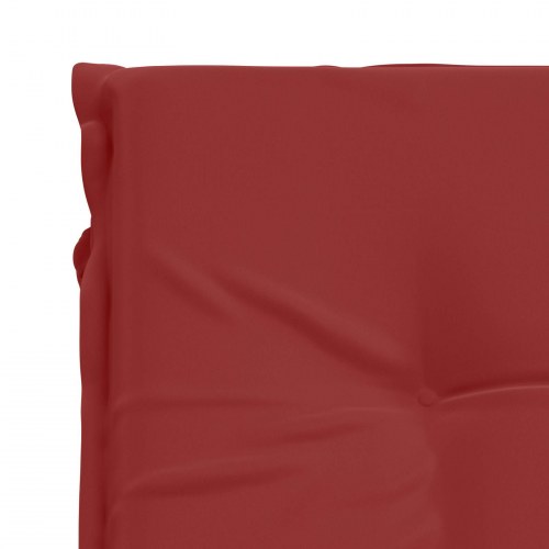 Solsengspude GEMERT - vinrød 190 x 60 x 9 cm