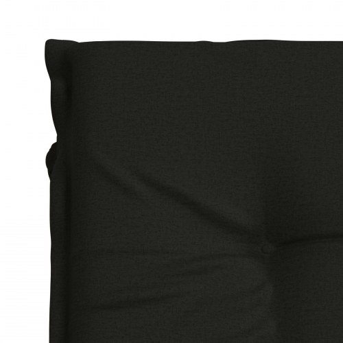 Solsengspude GEMERT - sort 190 x 60 x 9 cm